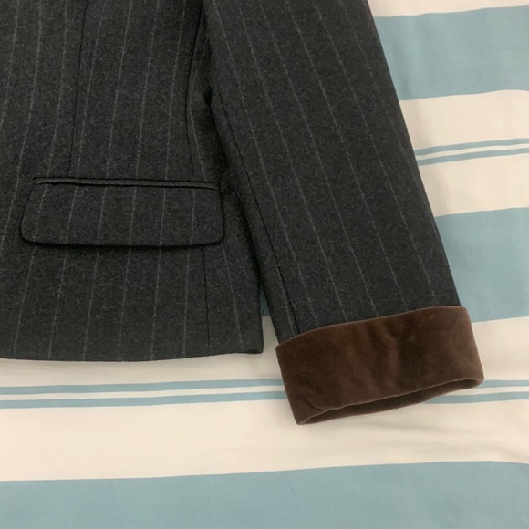 Ralph Lauren Blue Label 100% Wool Pinstripe Suit size 12 - Picture 7 of 17